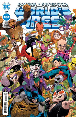 BATMAN SUPERMAN WORLDS FINEST #27 CVR A DAN MORA cover