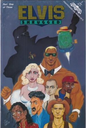 ELVIS SHRUGGED #1-3 REVOLUTIONARY 1992 COMPLETE SET