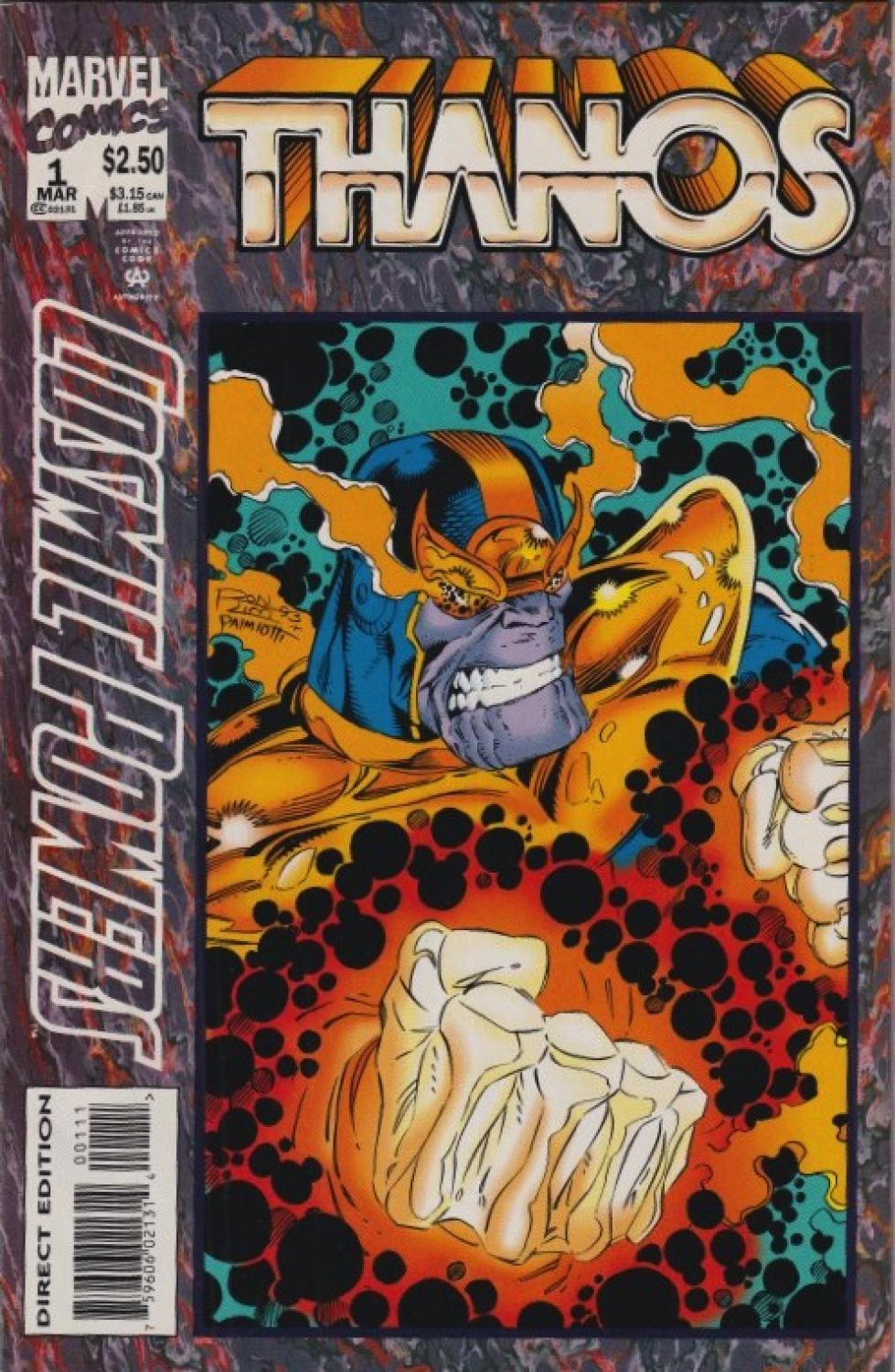 COSMIC POWERS #1-6 MARVEL 1994 COMPLETE SET