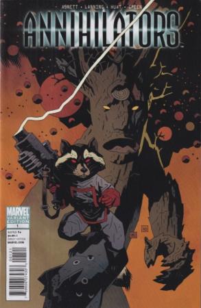 ANNIHILATORS #1-4 MARVEL 2011 COMPLETE SET