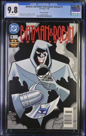 BATMAN AND ROBIN ADVENTURES ANNUAL #1 CGC 9.8 NM/M NEWSSTAND EDITION