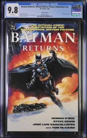 BATMAN RETURNS MOVIE ADAPTATION CGC 9.8 NM/M