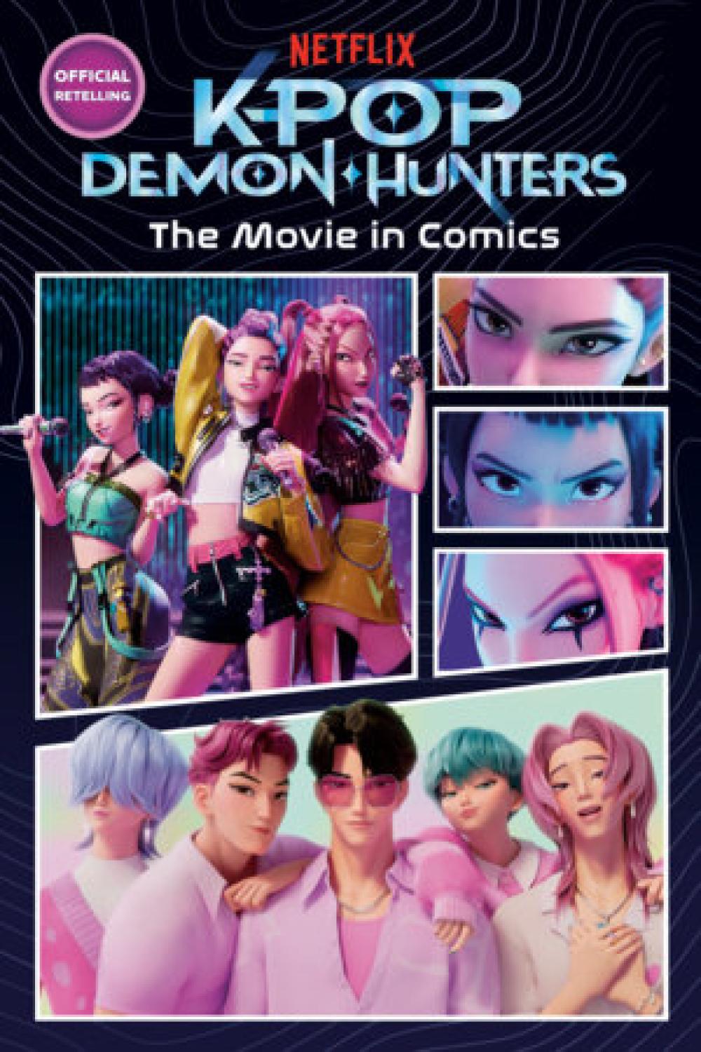 KPOP DEMON HUNTERS THE MOVIE IN COMICS TP