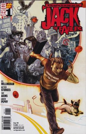 JACK OF FABLES #1-50 DC 2006 COMPLETE SET