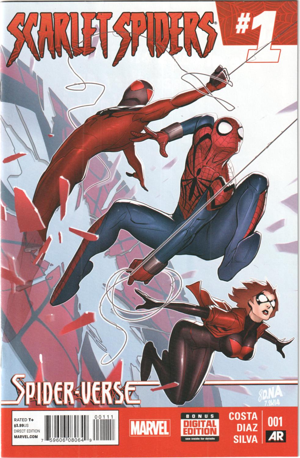 SCARLET SPIDERS #1-3 MARVEL 2014 COMPLETE SET