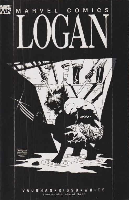 LOGAN B&W #1-3 MARVEL 2008 COMPLETE SET