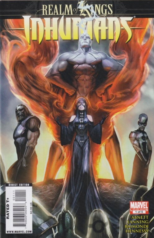 REALM OF KINGS INHUMANS 1-5 COMPLETE SET