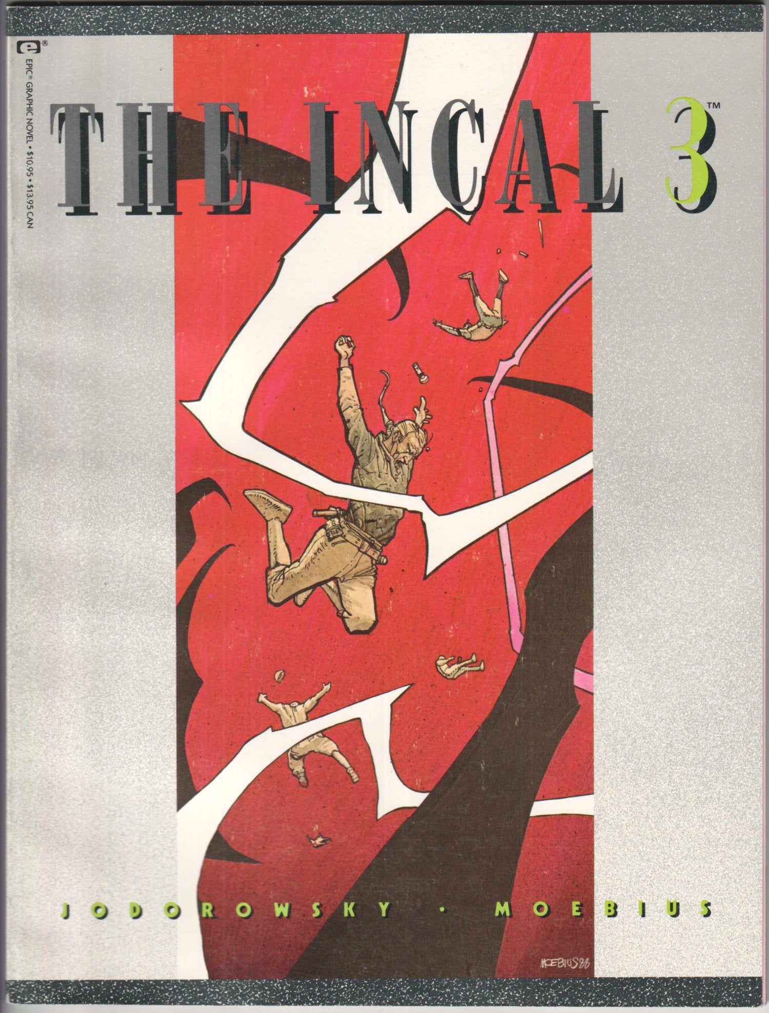THE INCAL 3 GN OOP 1988 1ST PTG