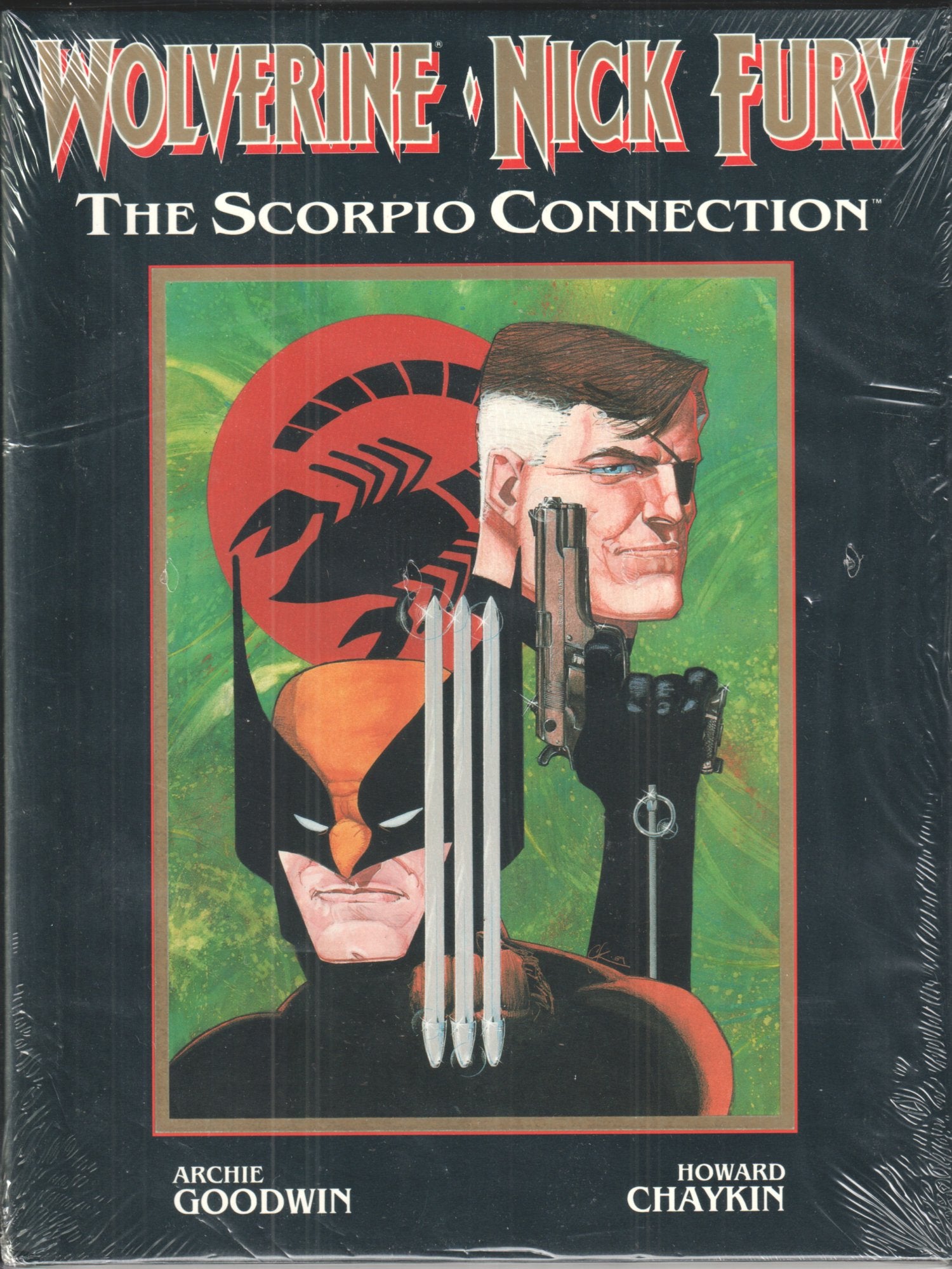 WOLVERINE NICK FURY SCORPIO CONNECTION OOP 1989