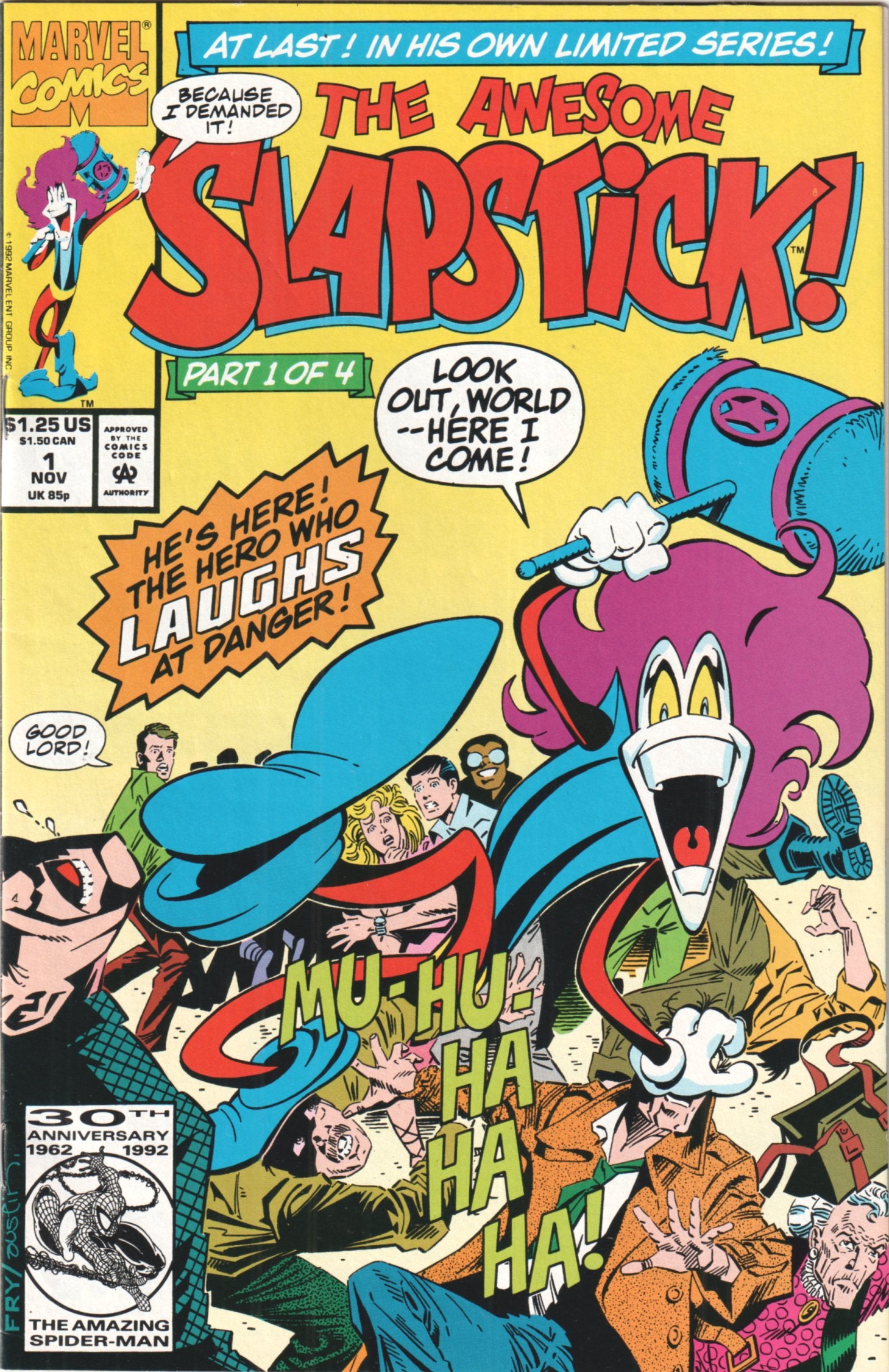 SLAPSTICK THE AWESOME SLAPSTICK, THAT IS 1-4 COMPLETE SET