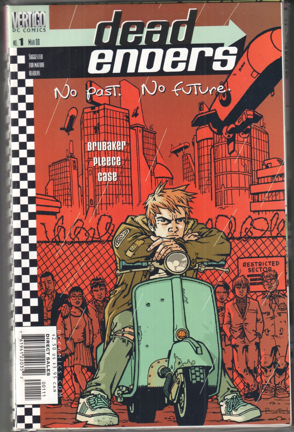 DEADENDERS #1-16 DC 2000 COMPLETE SET