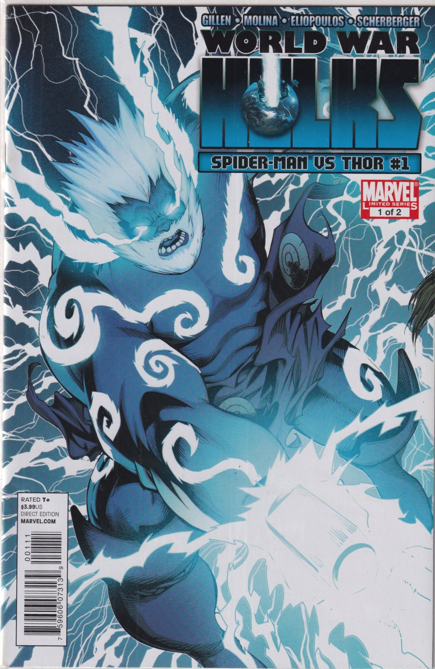 WORLD WAR HULKS SPIDER-MAN VS THOR 1-2 COMPLETE SET