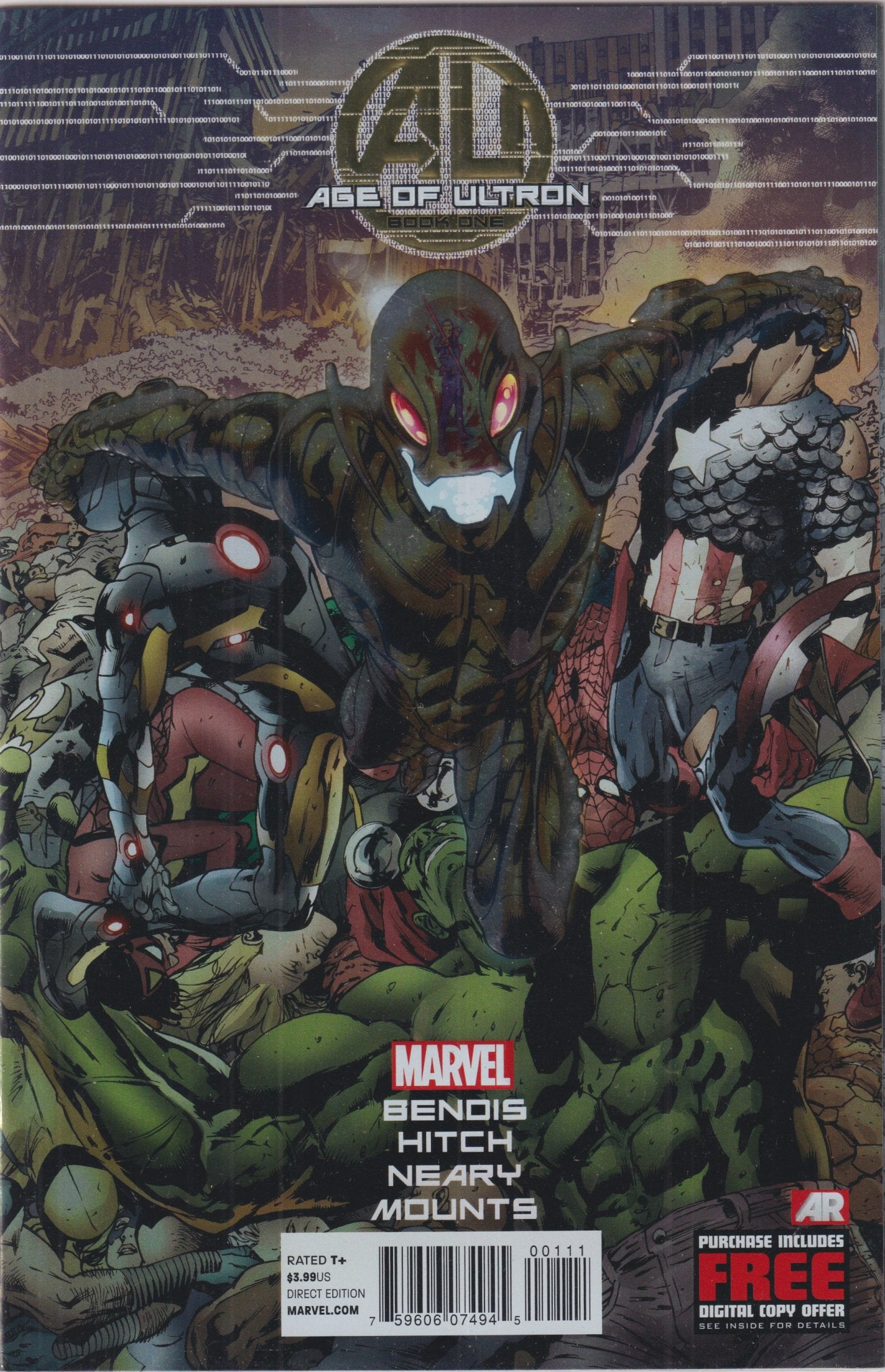 AGE OF ULTRON 2013 1-10 COMPLETE SET