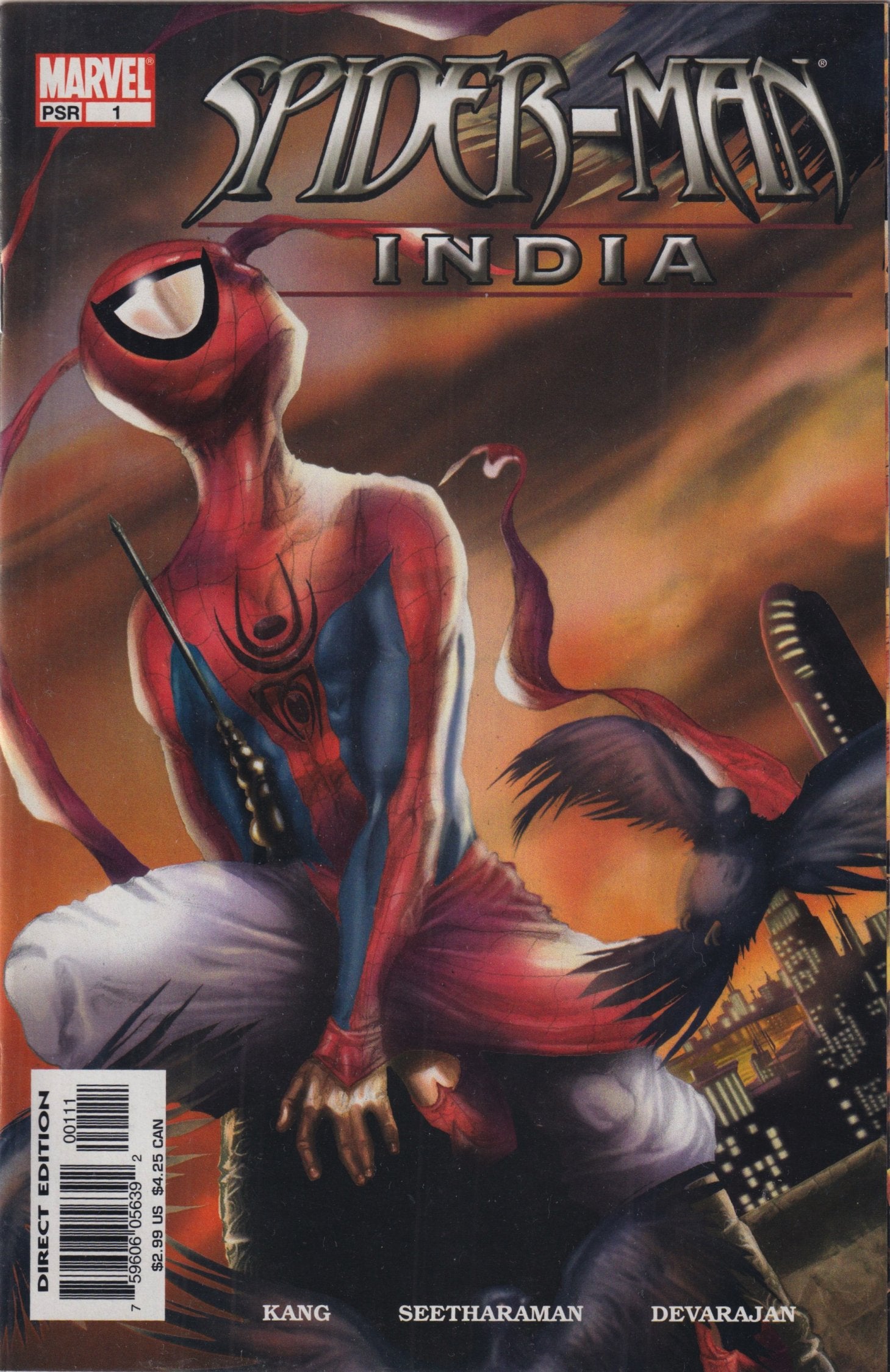 SPIDER-MAN INDIA #1-4 MARVEL 2004 COMPLETE SET