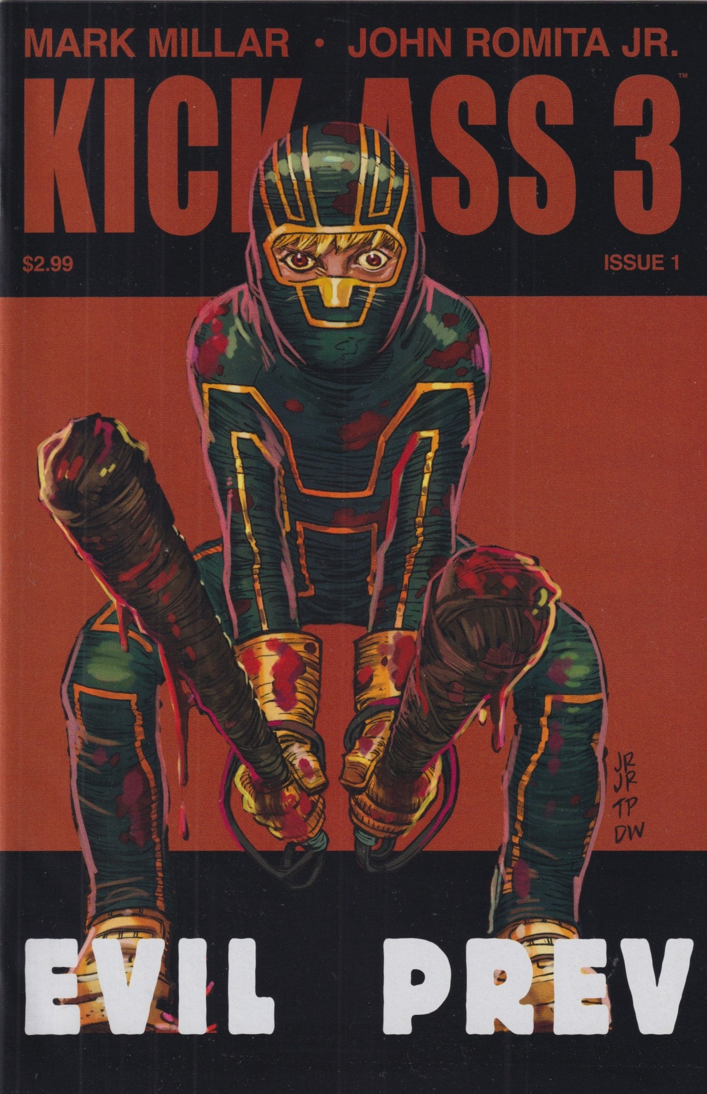 KICK ASS 3 #1-8 MARVEL 2013 COMPLETE SET
