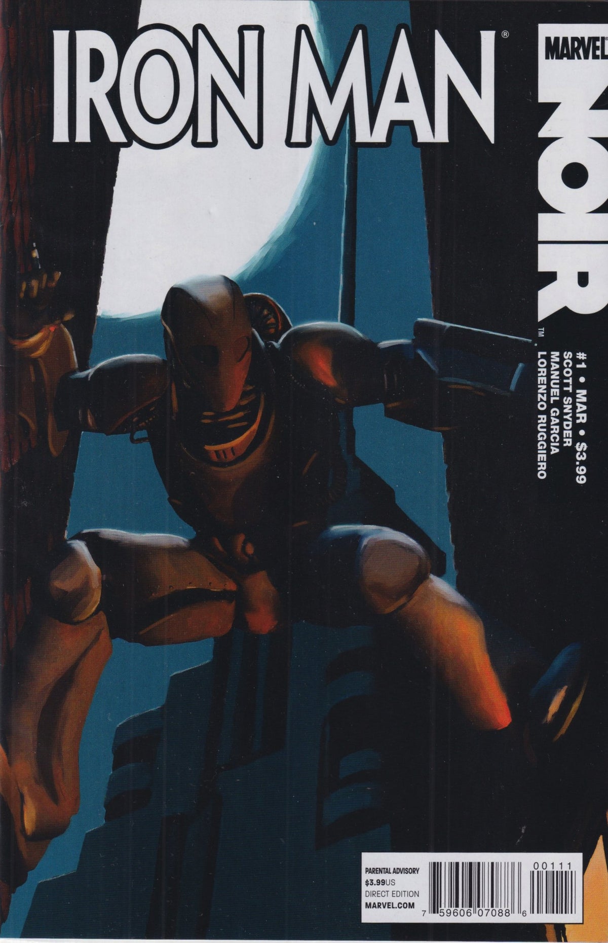 IRON MAN NOIR #1-4 MARVEL 2010 COMPLETE SET