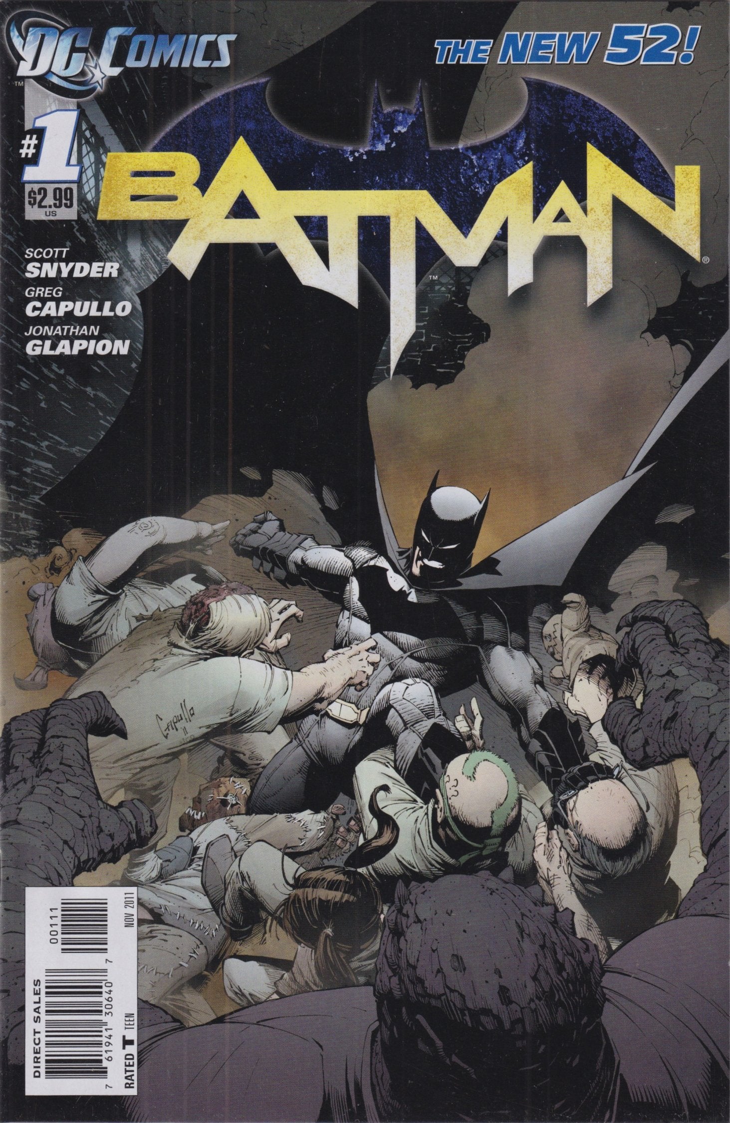 BATMAN NEW 52 2011 #0, 1-52 COMPLETE SET ALL 1ST PRINT