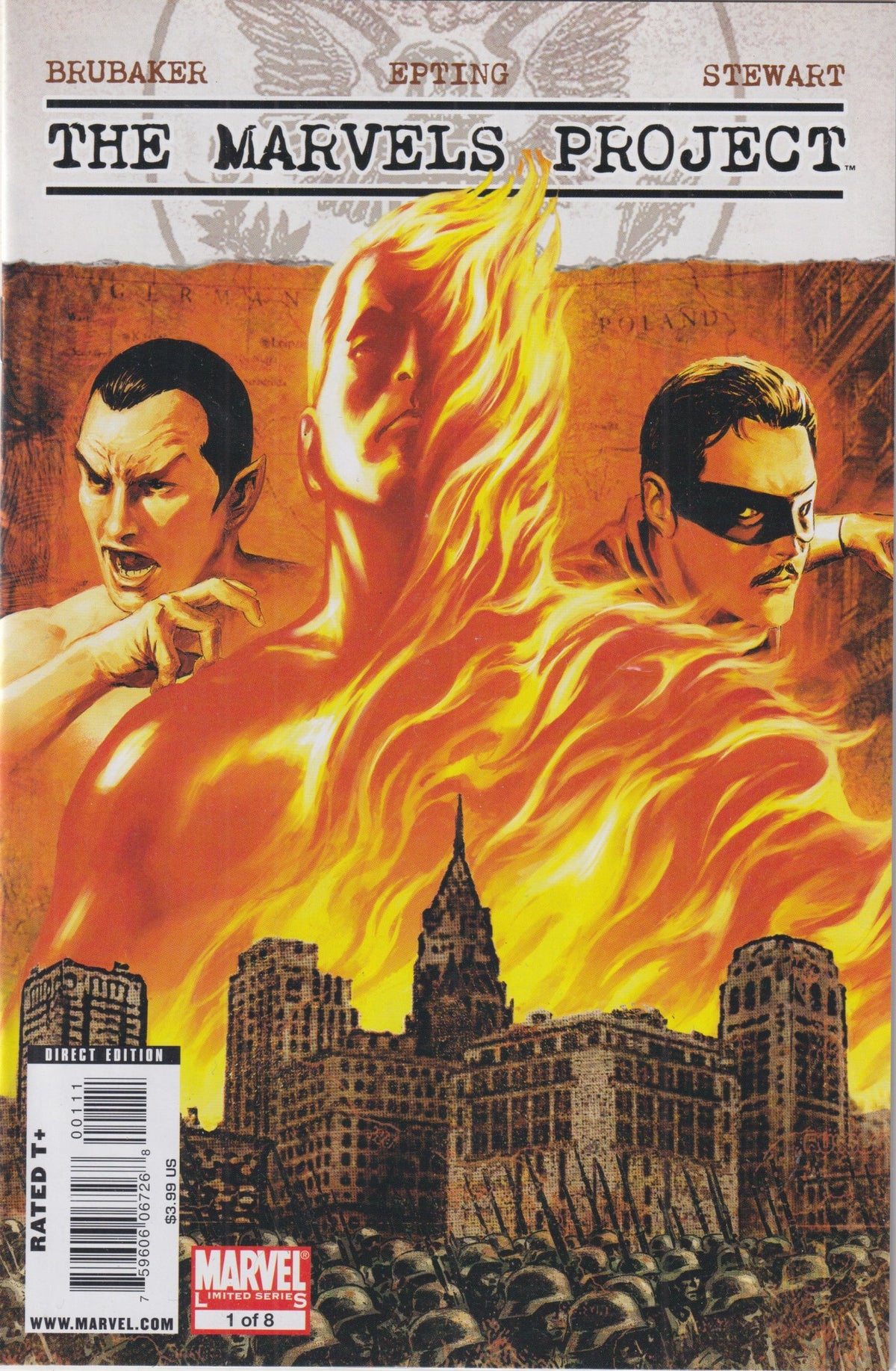 MARVELS PROJECT #1- 8 2009 COMPLETE SET
