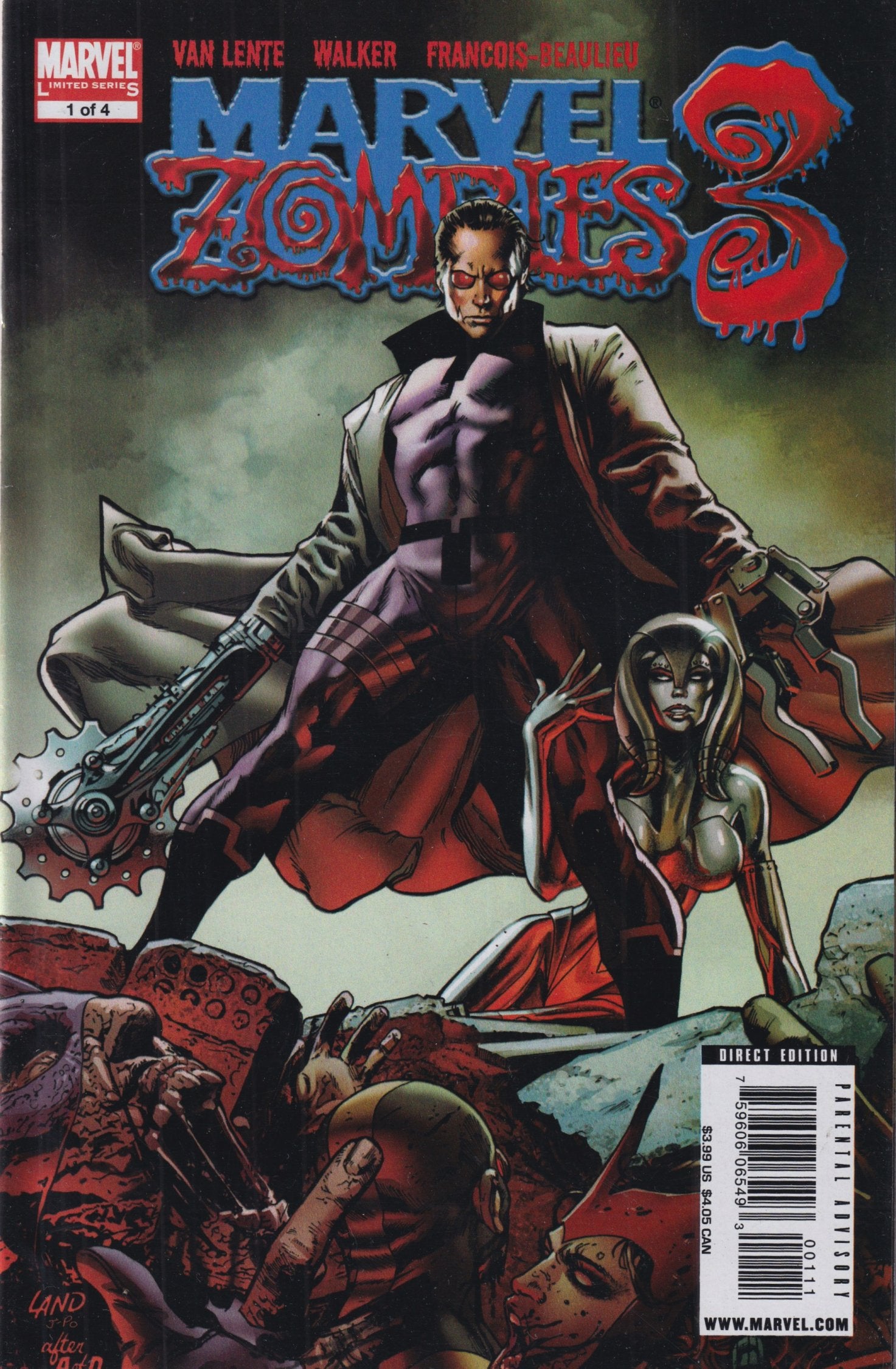 MARVEL ZOMBIES 3 #1-4 2009 COMPLETE SET