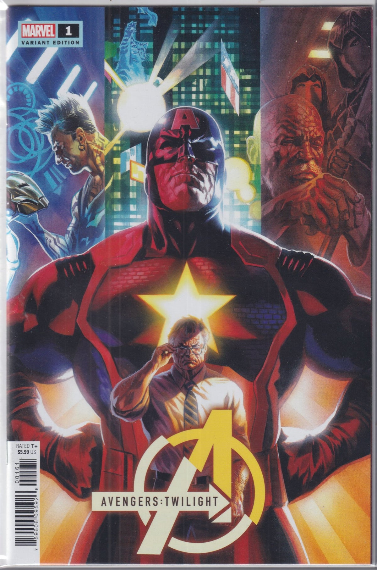 AVENGERS TWILIGHT 1-6 COMPLETE SET VARIANT COVERS 1F, 2D, 3C, 4E, 5A, 6A