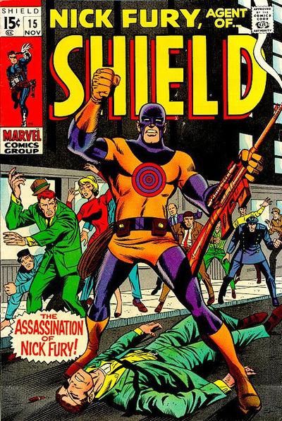 Nick Fury, Agent of SHIELD 1968 #15 - back issue - $20.00