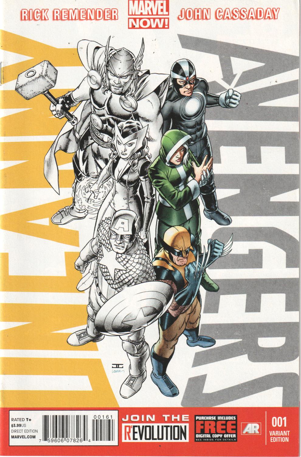 UNCANNY AVENGERS #1 UNCANNY VAR NOW