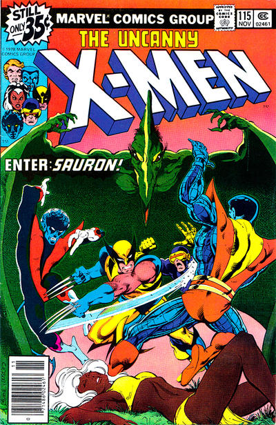 The X-Men 1963 #115 - back issue - $40.00