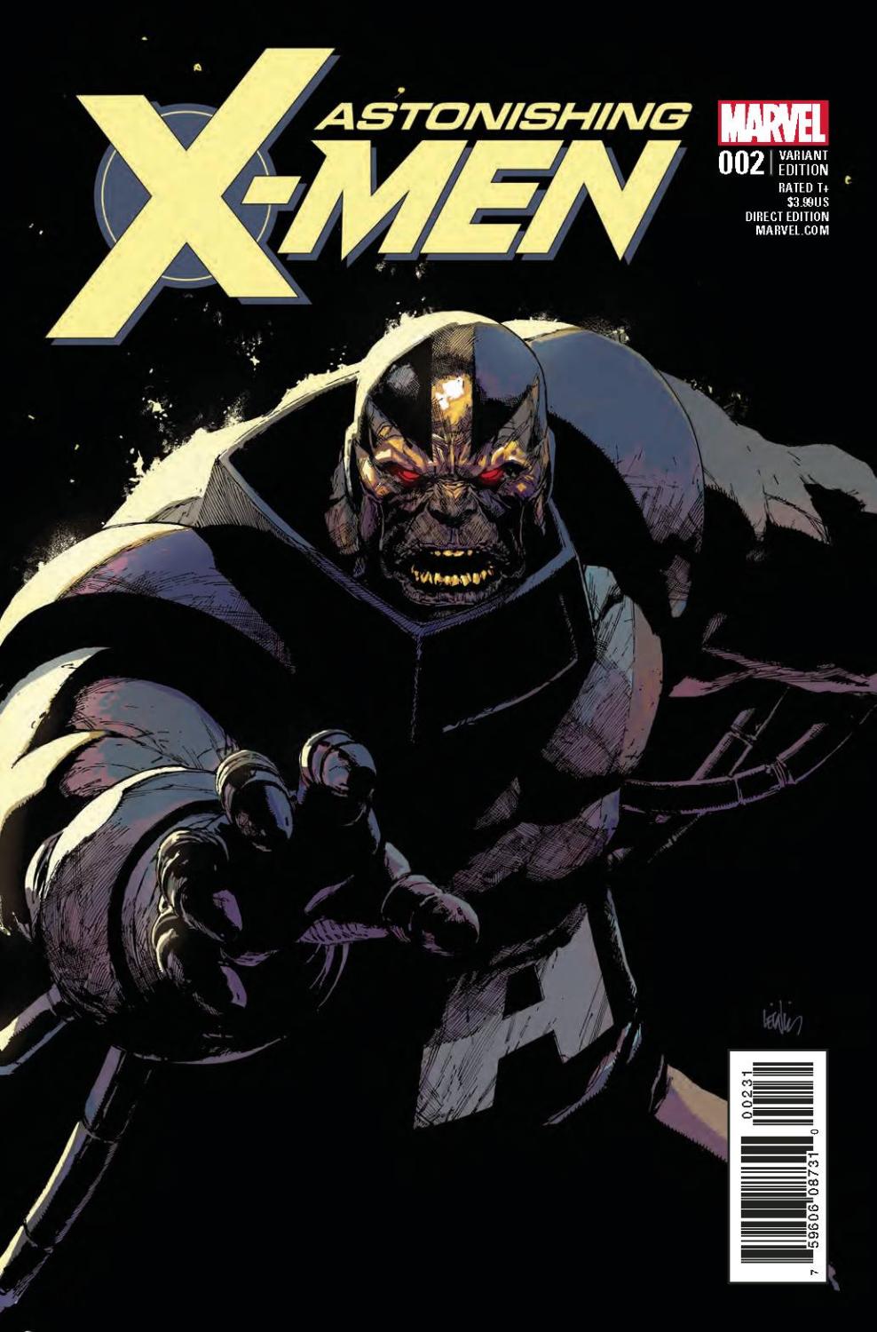 ASTONISHING X-MEN #2 YU VILLAIN VAR