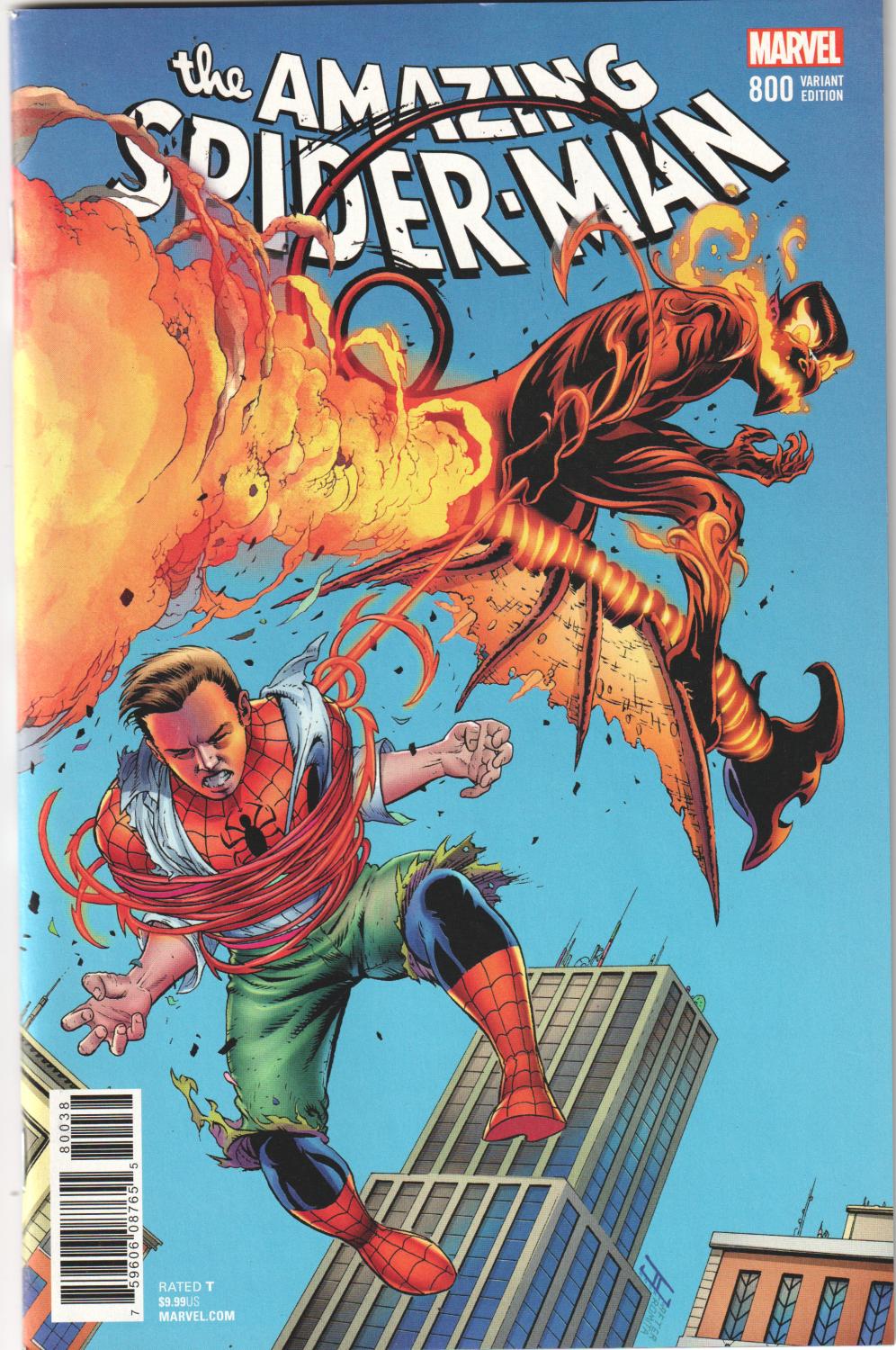 AMAZING SPIDER-MAN #800 CASSADAY VAR LEG