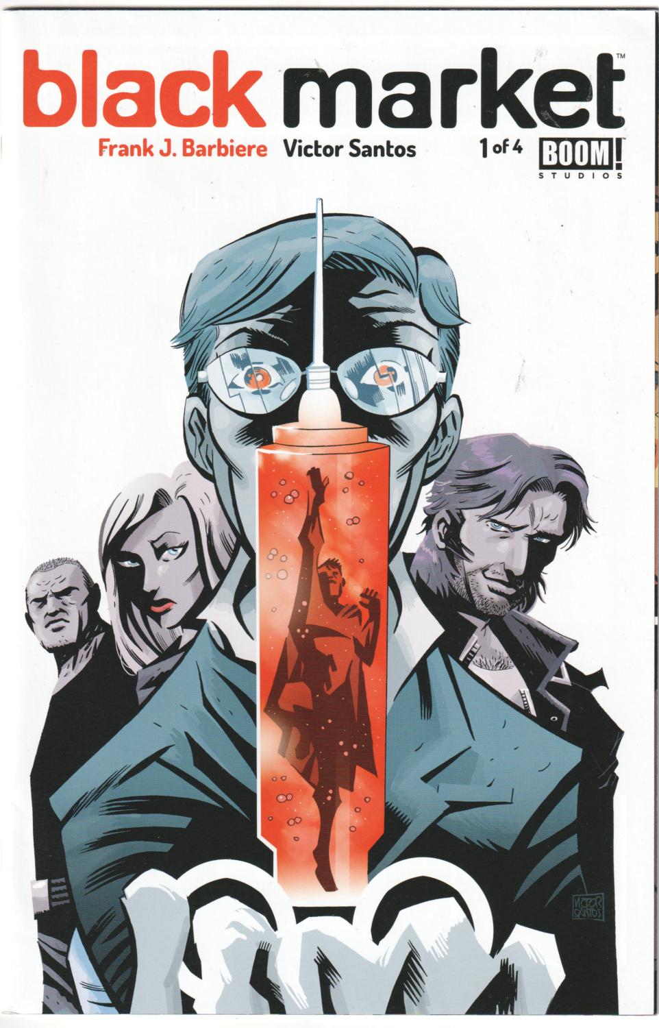 BLACK MARKET #1-4 COMPLETE SET