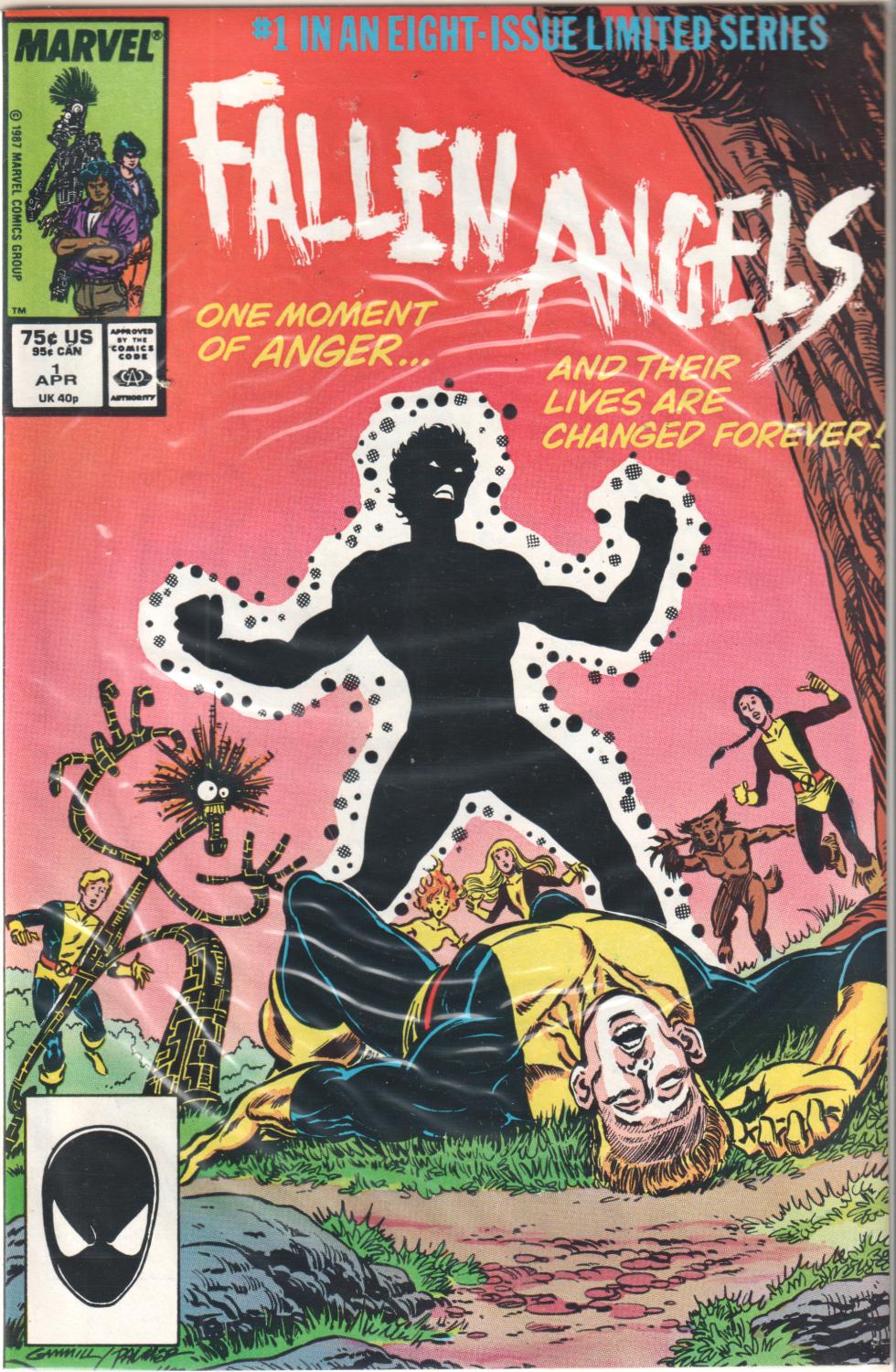 FALLEN ANGELS 1-8 COMPLETE SET MARVEL 1987