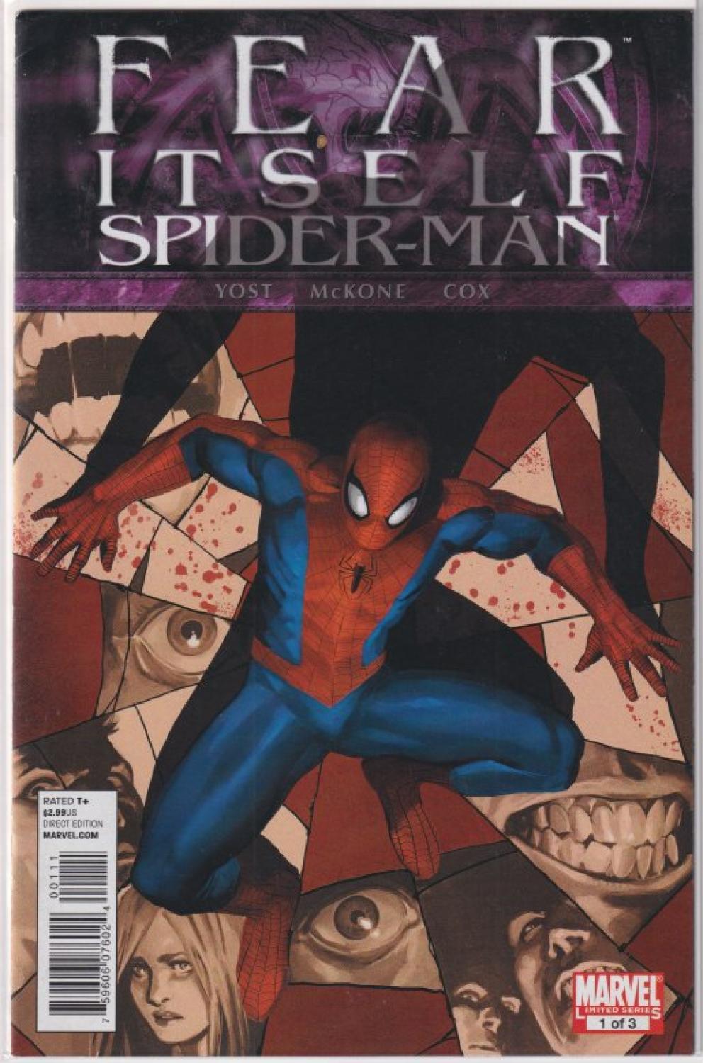FEAR ITSELF SPIDER-MAN 1-3 COMPLETE SET