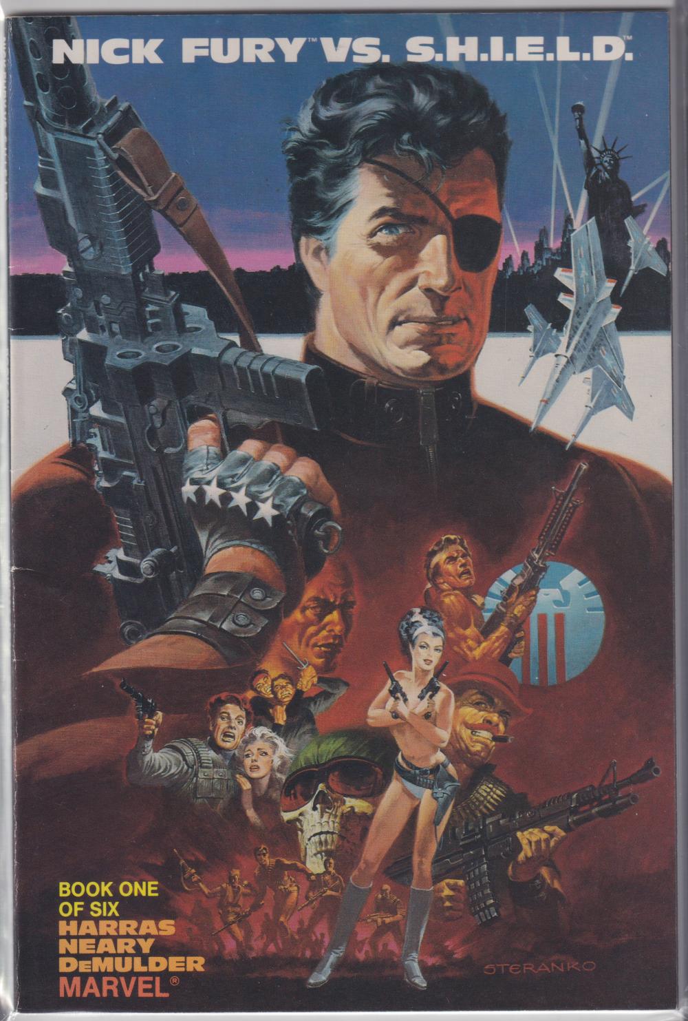 NICK FURY VS SHIELD 1-6 COMPLETE SET