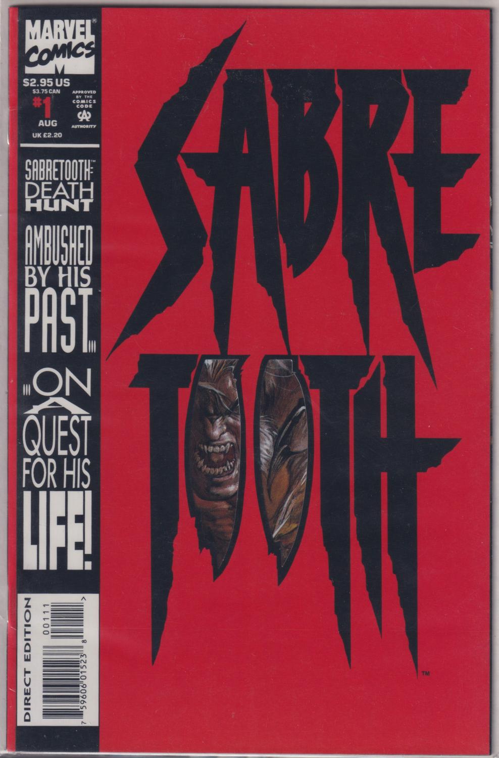 SABRETOOTH #1-4 COMPLETE SET MARVEL 1993