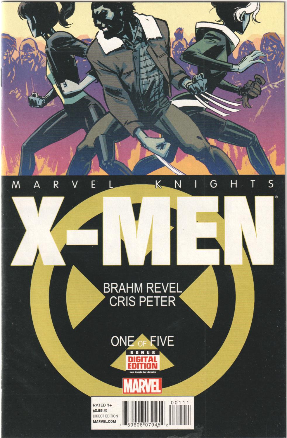 MARVEL KNIGHTS X-MEN 1-5 COMPLETE SET
