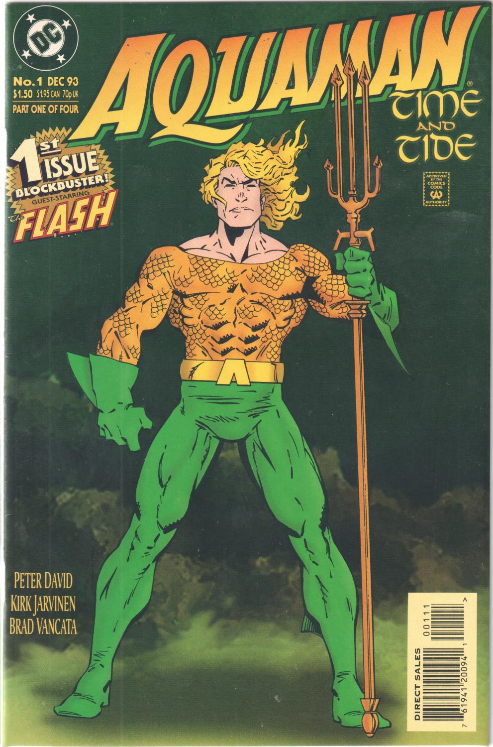 AQUAMAN TIME AND TIDE #1-4 COMPLETE SET