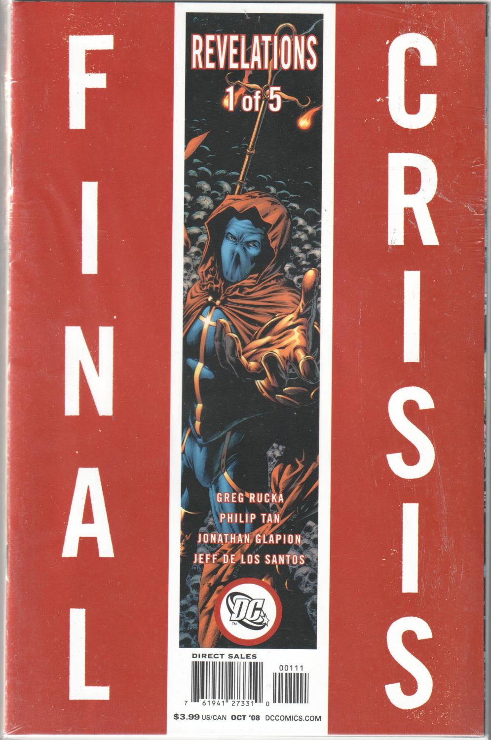 FINAL CRISIS REVELATIONS 1-5 COMPLETE SET