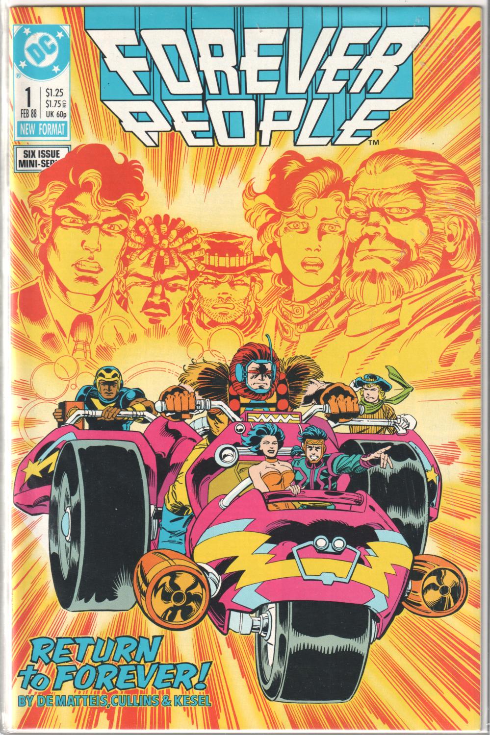 FOREVER PEOPLE 1-6 COMPLETE SET