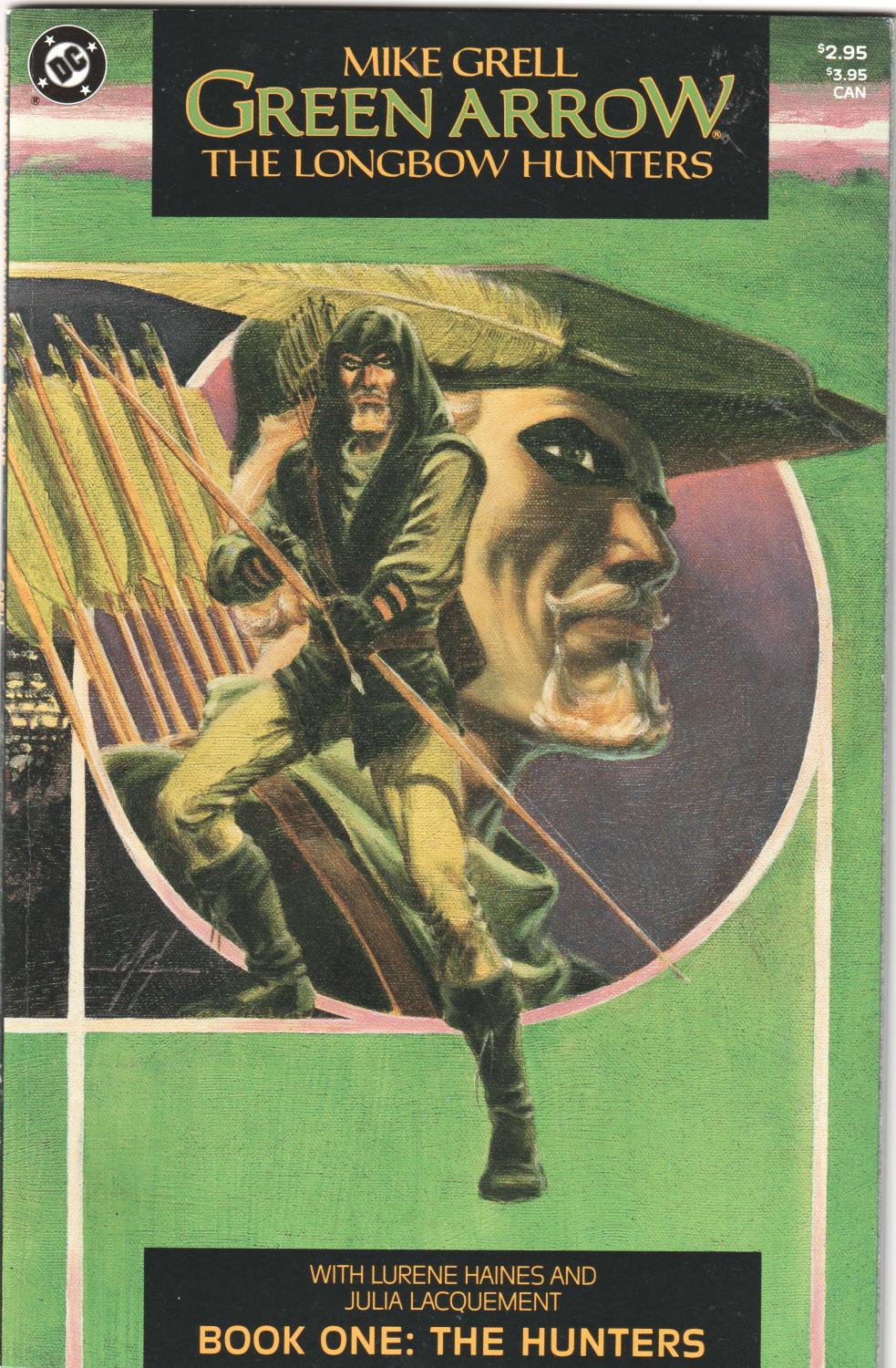 GREEN ARROW THE LONGBOW HUNTERS 1-3 COMPLETE SET