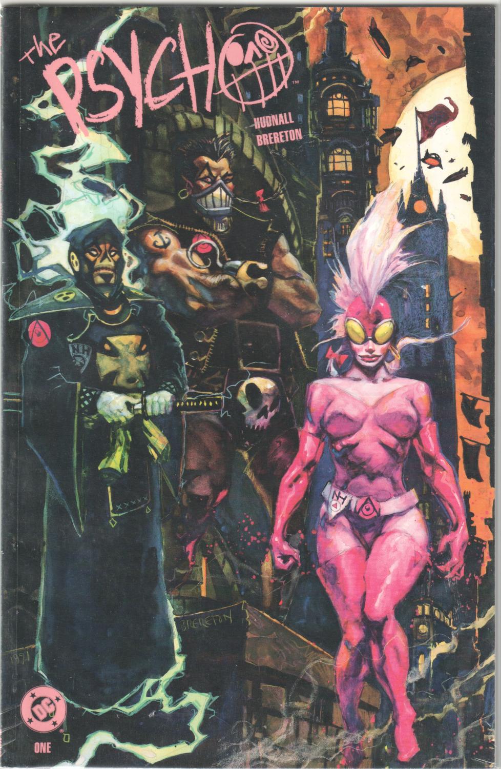 THE PSYCHO #1-3 DC 1991 COMPLETE SET