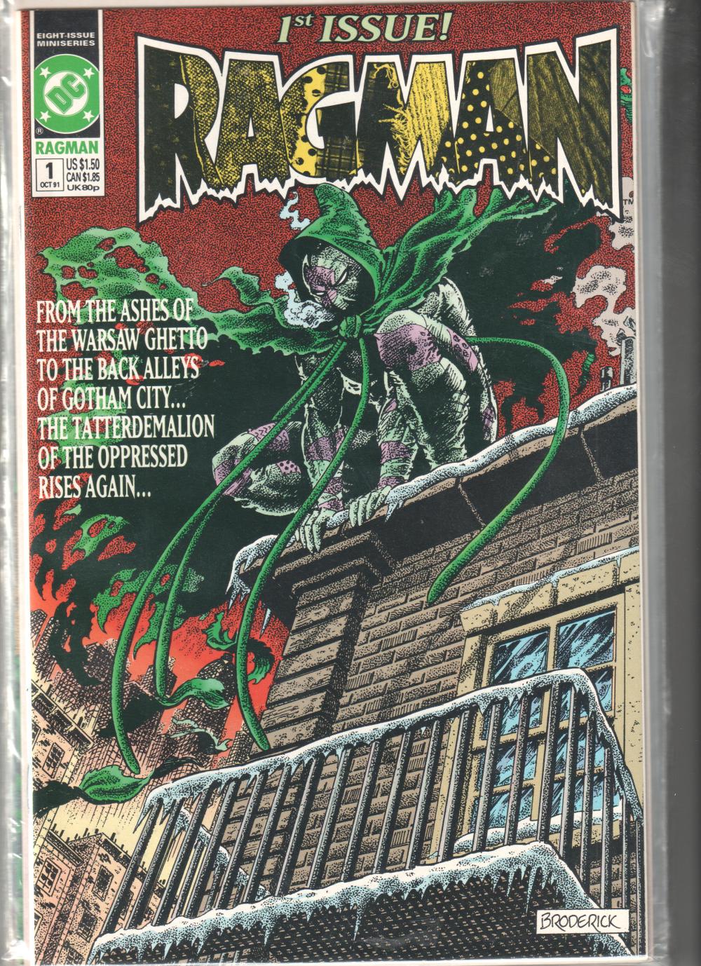 RAGMAN #1-8 DC 1991 COMPLETE SET