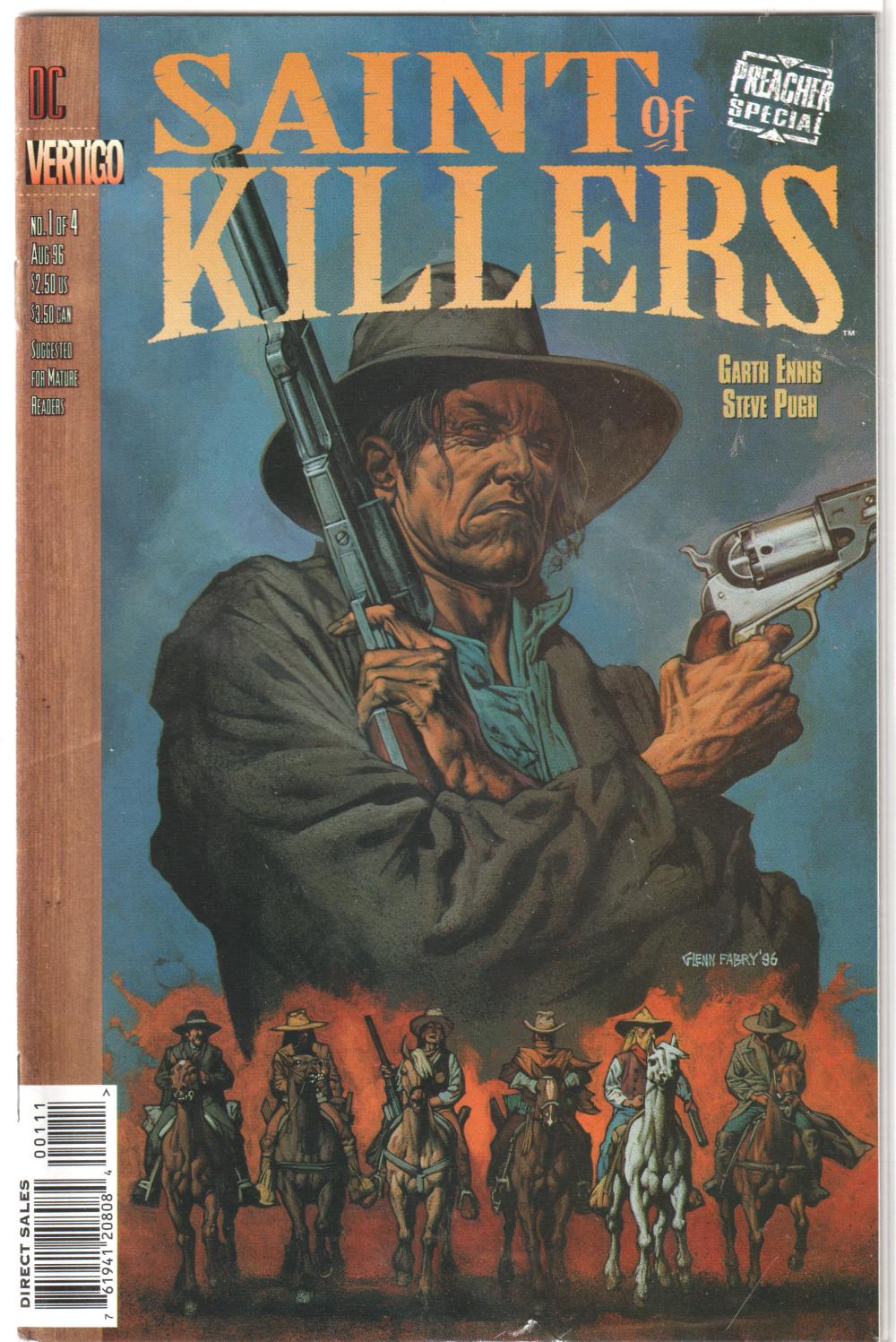 SAINT OF KILLERS #1-4 DC 1996 COMPLETE SET