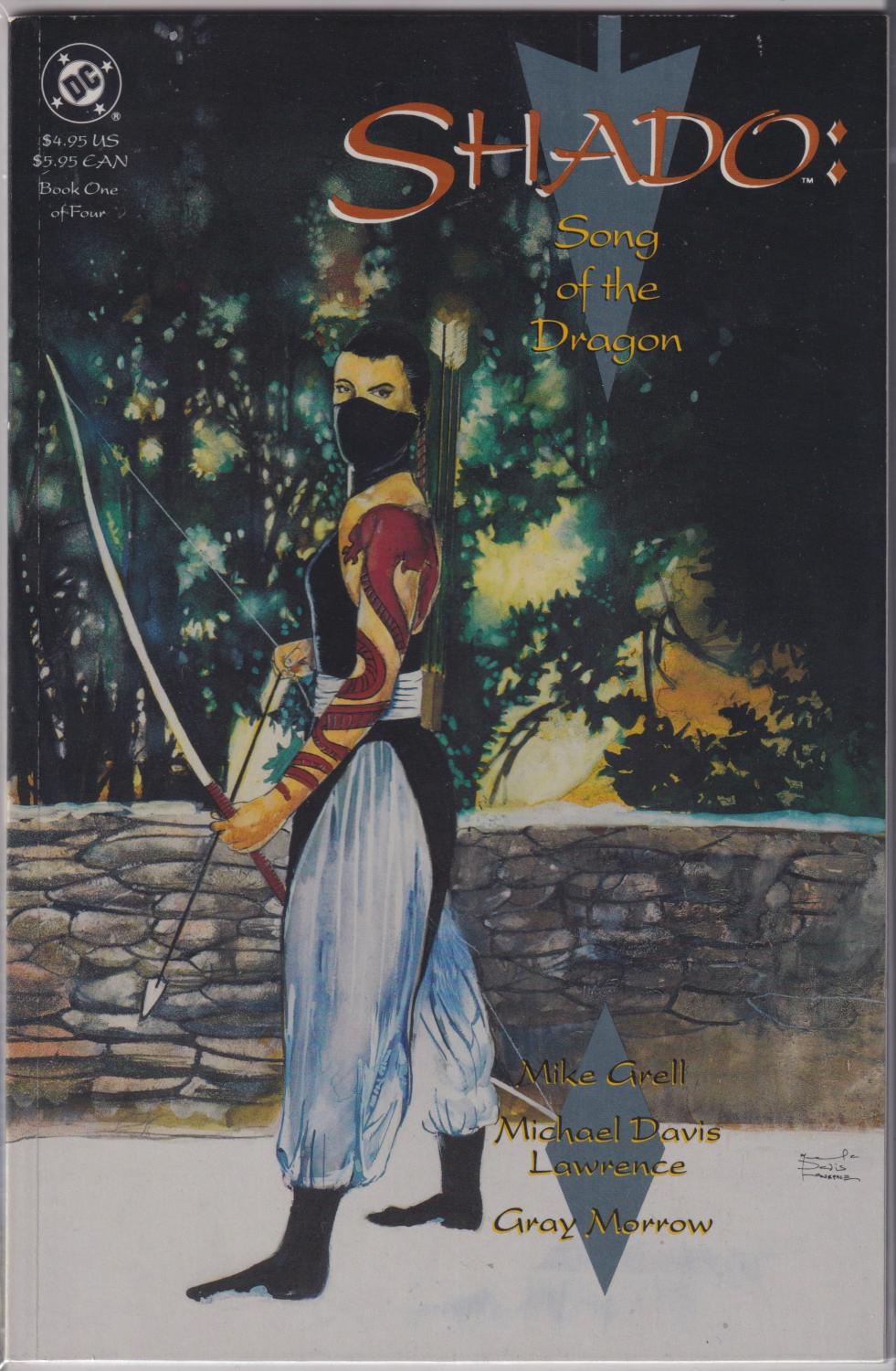 SHADO SONG OF THE DRAGON 1-4 COMPLETE SET DC 1992