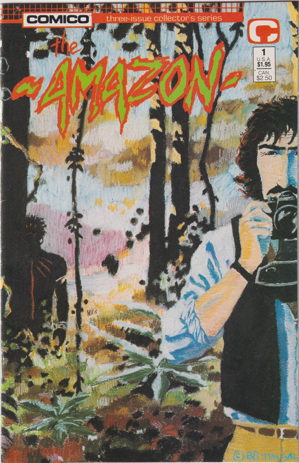 the AMAZON 1-3 COMPLETE SET