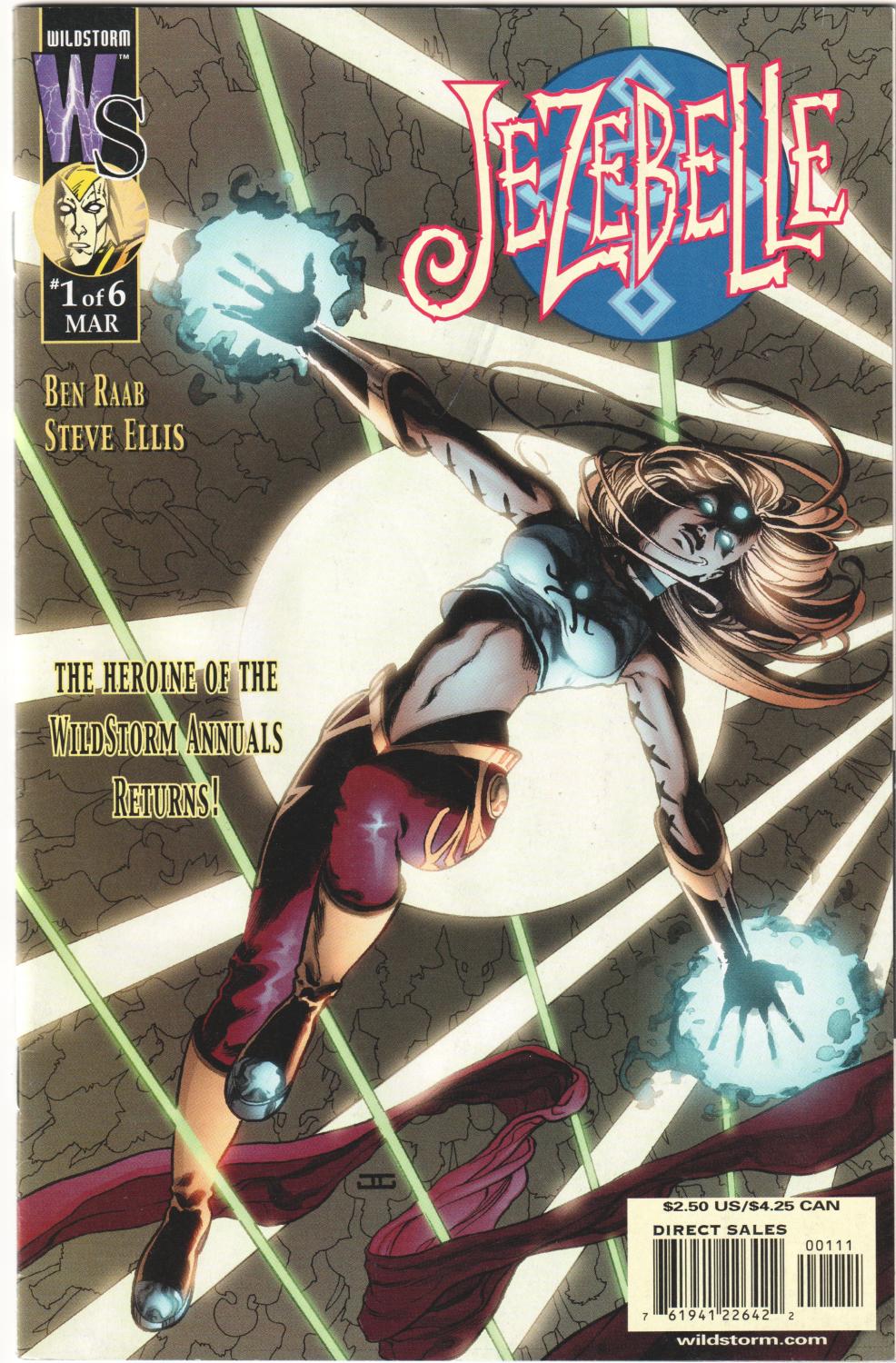 JEZEBELLE #1-6 WS 2001 COMPLETE SET
