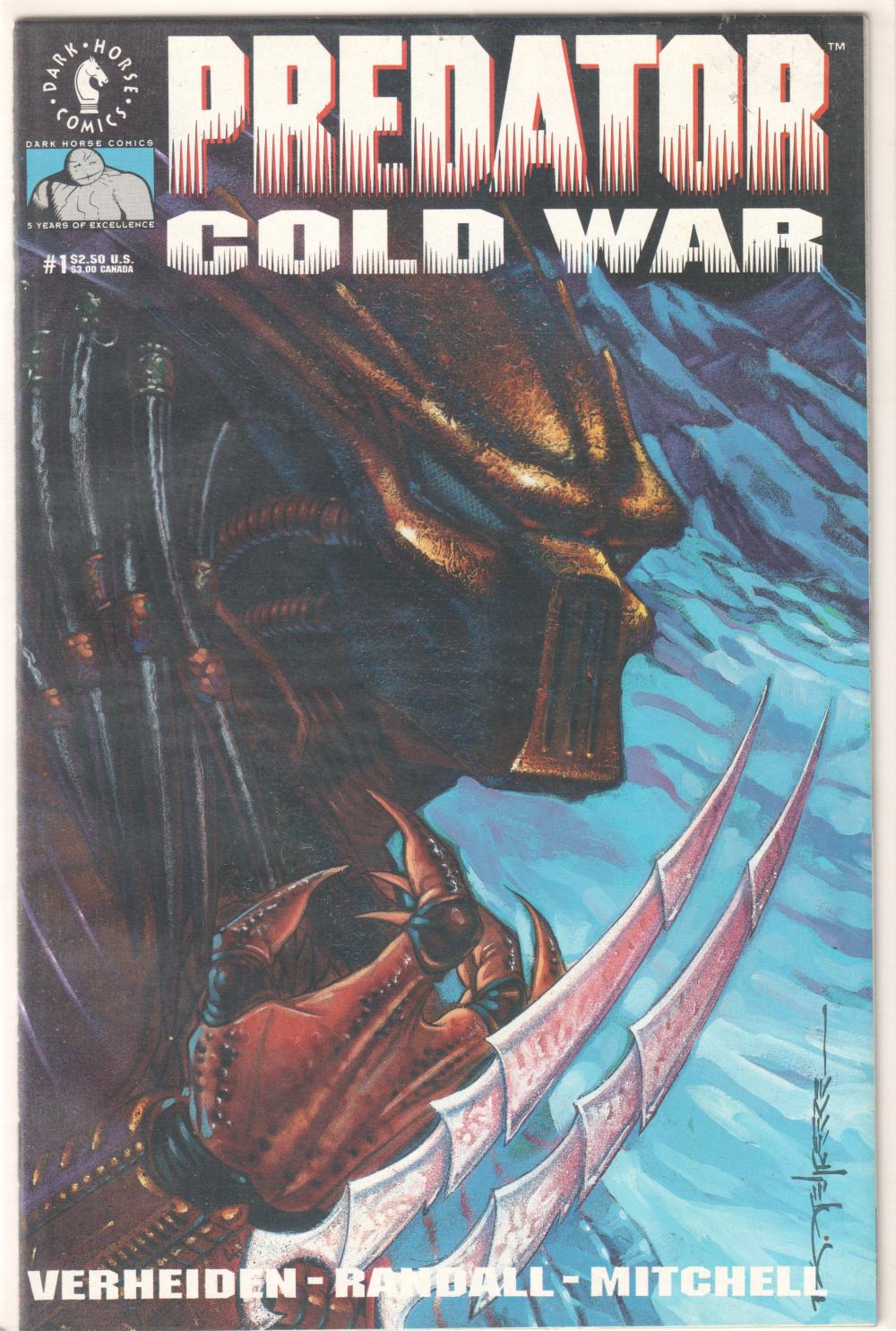 PREDATOR COLD WAR 1-4 COMPLETE SET