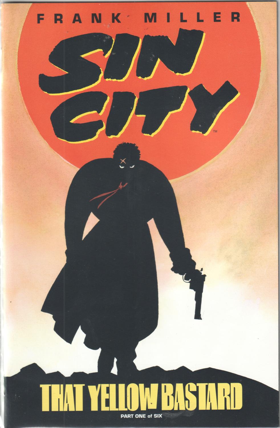 SIN CITY THAT YELLOW BASTARD #1-6 1996 COMPLETE SET