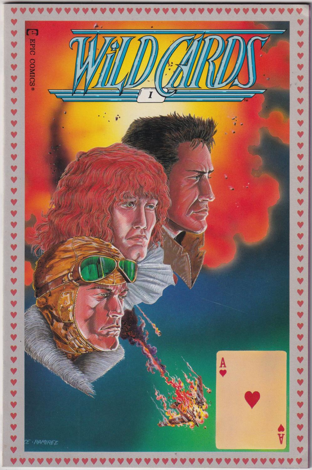 WILD CARDS 1-4 COMPLETE SET