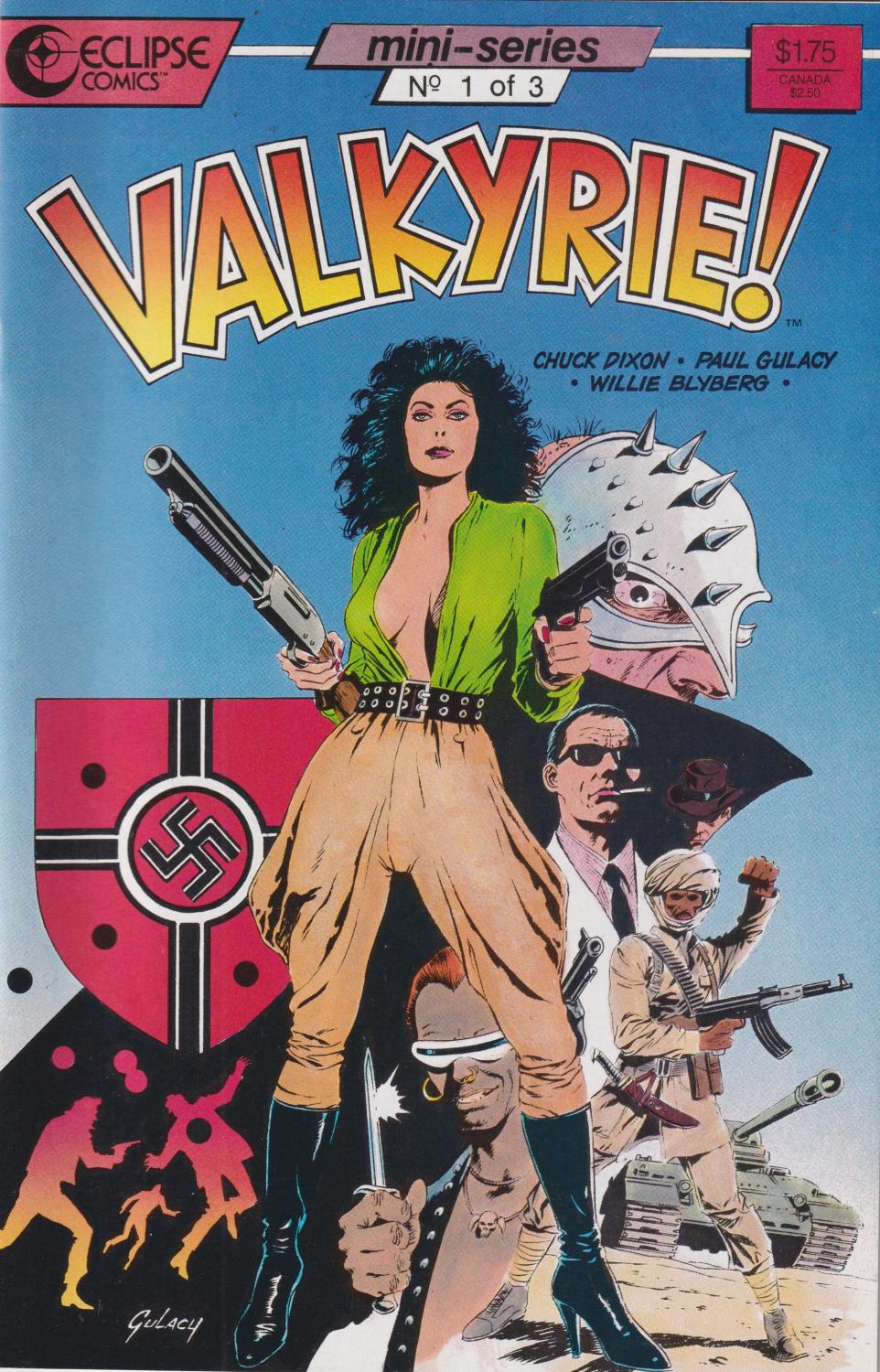 VALKYRIE! #1-3 ECLIPSE 1987 COMPLETE SET
