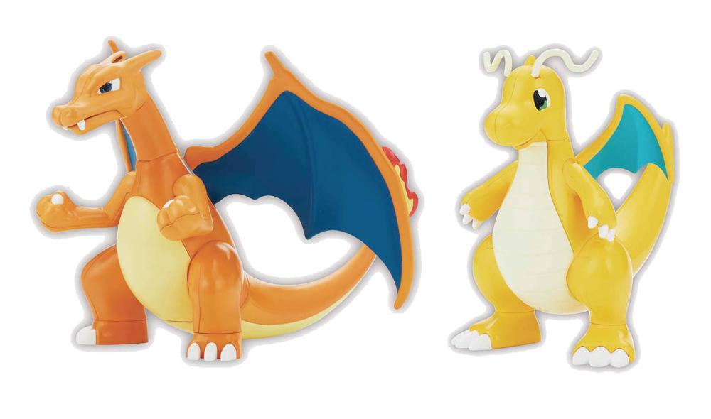POKEMON CHARIZARD & DRAGONITE BANDAI MODEL KIT